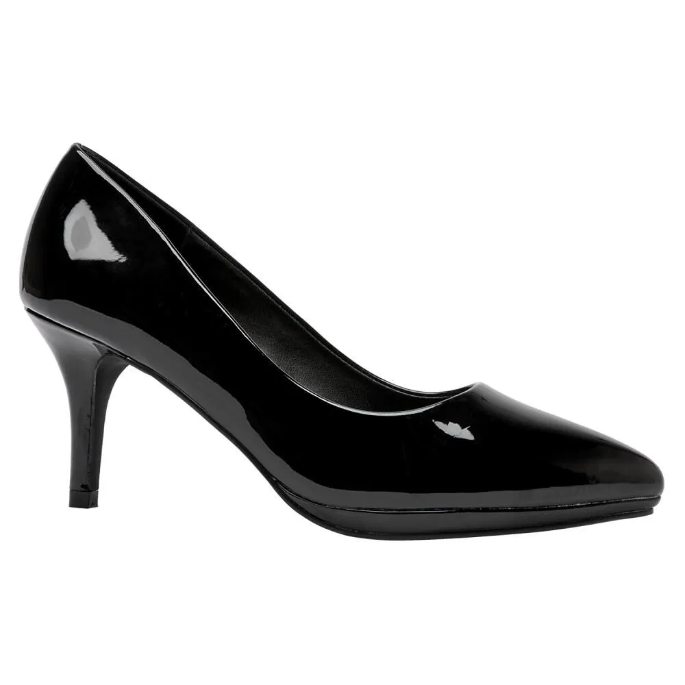 Zapato De Vestir Mujer Bruno Rossi Negro