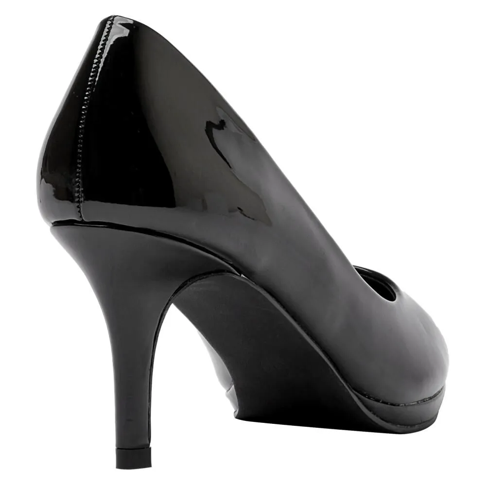 Zapato De Vestir Mujer Bruno Rossi Negro