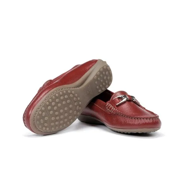 Zapato Fluchos F0804 Rojo Mujer