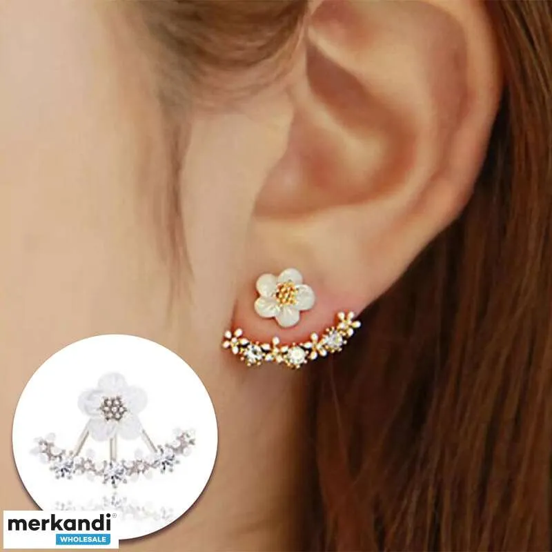 ¡Eleve su colección de accesorios con los aretes de flores para mujer BeautyFlora en oro rosa!